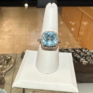 493196 - Silver And Topaz Ring